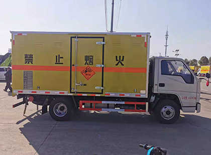 延川爆破器材运输车技术升级与安全合规新趋势